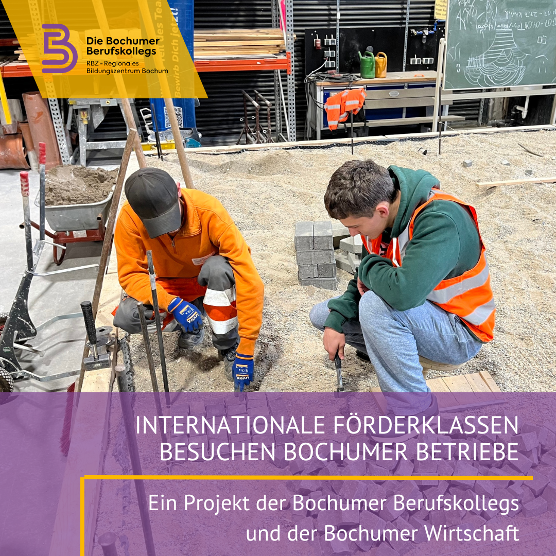 Read more about the article Internationale Förderklassen besuchen Bochumer Betriebe