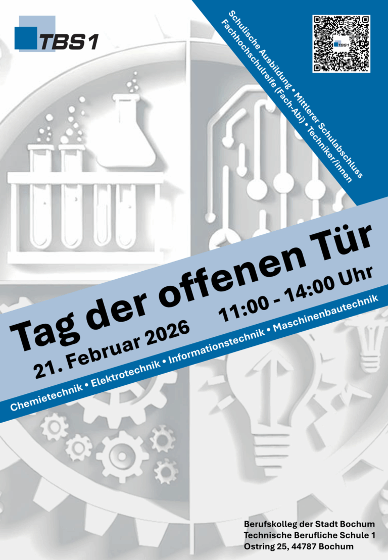 Mehr über den Artikel erfahren Tag der offenen Tür an der TBS1 – Dein nächster Schritt in Richtung Zukunft